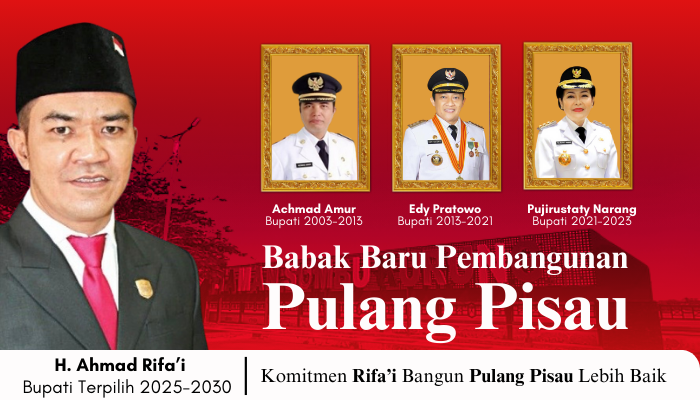 Komitmen Rifa’i Bangun Pulang Pisau Lebih Baik