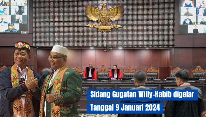 Sidang Gugatan Willy Habib digelar Tanggal 9 Januari