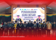 Rektor UPR Kukuhkan Dua Guru Besar Baru, Prof Bhayu Rhama dan Prof Gunarjo Suryanto Budi