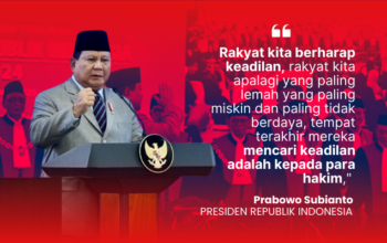 Beri Hormat Ke Hakim, Prabowo: Rakyat Bergantung Pada Keputusan Saudara