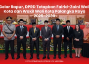 Gelar Rapur, DPRD Tetapkan Fairid-Zaini Wali Kota dan Wakil Wali Kota Palangka Raya 2025-2030