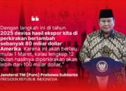 Teken Aturan DHE, Prabowo: Eksportir Wajib Simpan Dolar 100 Persen di Indonesia Selama 1 Tahun