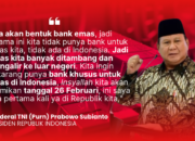 Banyak Mengalir Ke Luar Negeri, Prabowo Bentuk Bank Emas Pertama di Indonesia, Diresmikan 26 Februari