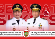 Selamat Bekerja! Agustiar Sabran dan Edy Pratowo Resmi Dilantik Sebagai Gubernur dan Wakil Gubernur Kalteng