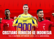 Tiba Besok Siang, Cristiano Ronaldo Datang Ke Kupang untuk Aksi Sosial