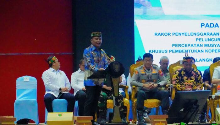 Dampingi Menko Pangan Hadiri Rakor, Gubernur dan Wagub Kalteng Siap Wujudkan Asta Cita Prabowo