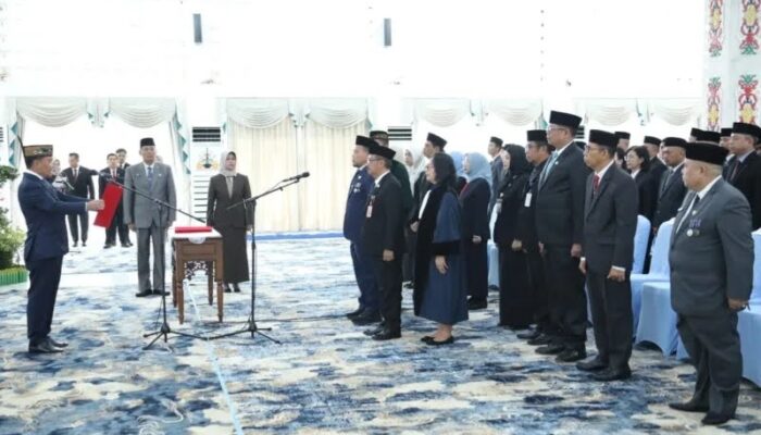 Sejumlah Kepala Dinas Lingkup Pemprov Kalteng Resmi Berganti