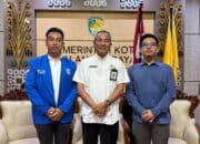 Temui Sekda Kota, Ketua DPC GAMKI Palangka Raya Siap Bekerja Sama Membangun Daerah