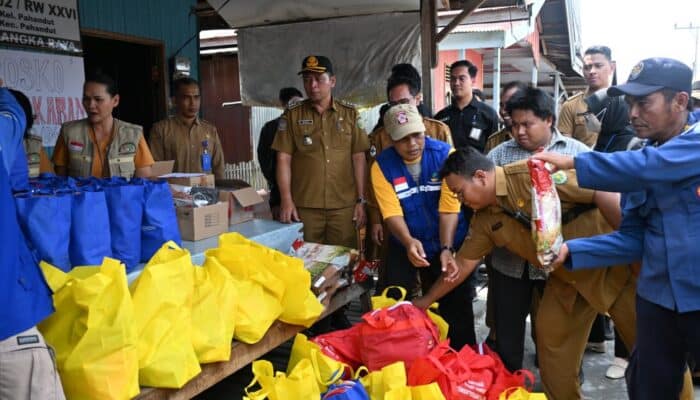 Korban Kebakaran Puntun Dapat Dukungan: Pemko Palangka Raya Siapkan Renovasi dan Bantuan Pangan