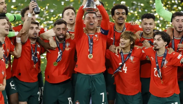 Kalahkan Spanyol Lewat Adu Penalti, Portugal Juara UNL 2025