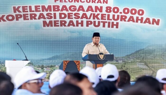 Presiden Prabowo Luncurkan 80.081 Koperasi Desa/Kelurahan Merah Putih, Perkuat Ekonomi Kerakyatan