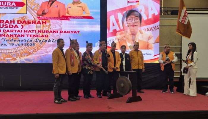 Hanura Kalteng Gelar Musda IV: Ajang Konsolidasi Kader dan Dukungan Politik untuk Periode Kedua Agustiar Sabran