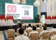 Presiden Prabowo Luncurkan Logo HUT RI Ke-80, Ini Wujud dan Maknanya