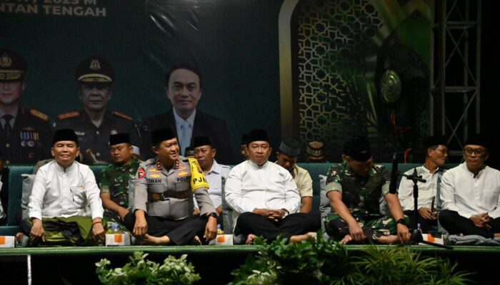 Gubernur Kalteng Hadiri Tabligh Akbar Polda Peringati Maulid Nabi Muhammad SAW