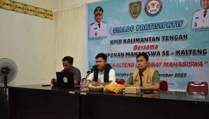 KPID Gandeng HIMA Se-Kalteng Perkuat Pengawasan Penyiaran dan Ciptakan Konten Lokal Edukatif